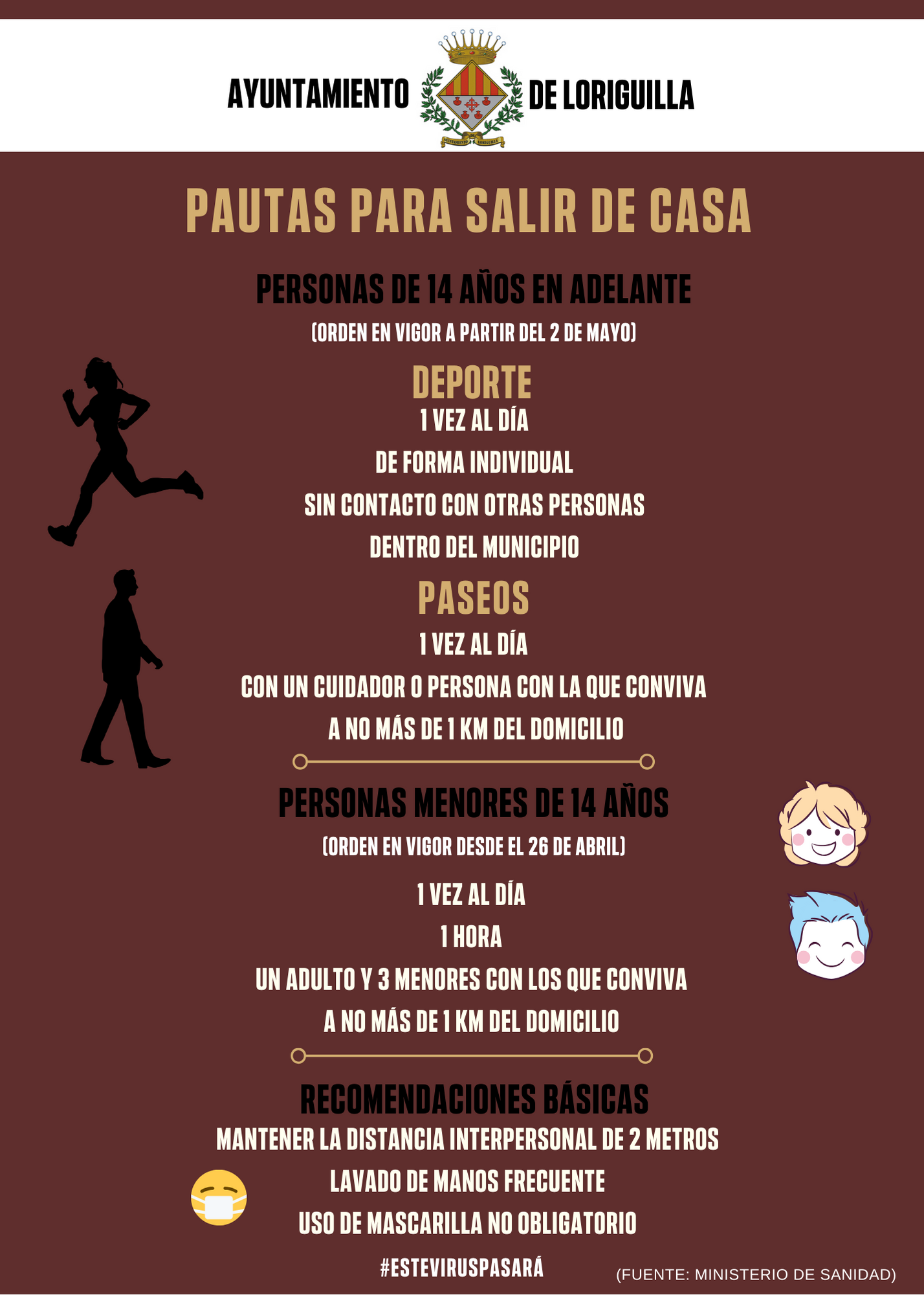 CARTEL RESUMEN PAUTAS SALIR A LA CALLE