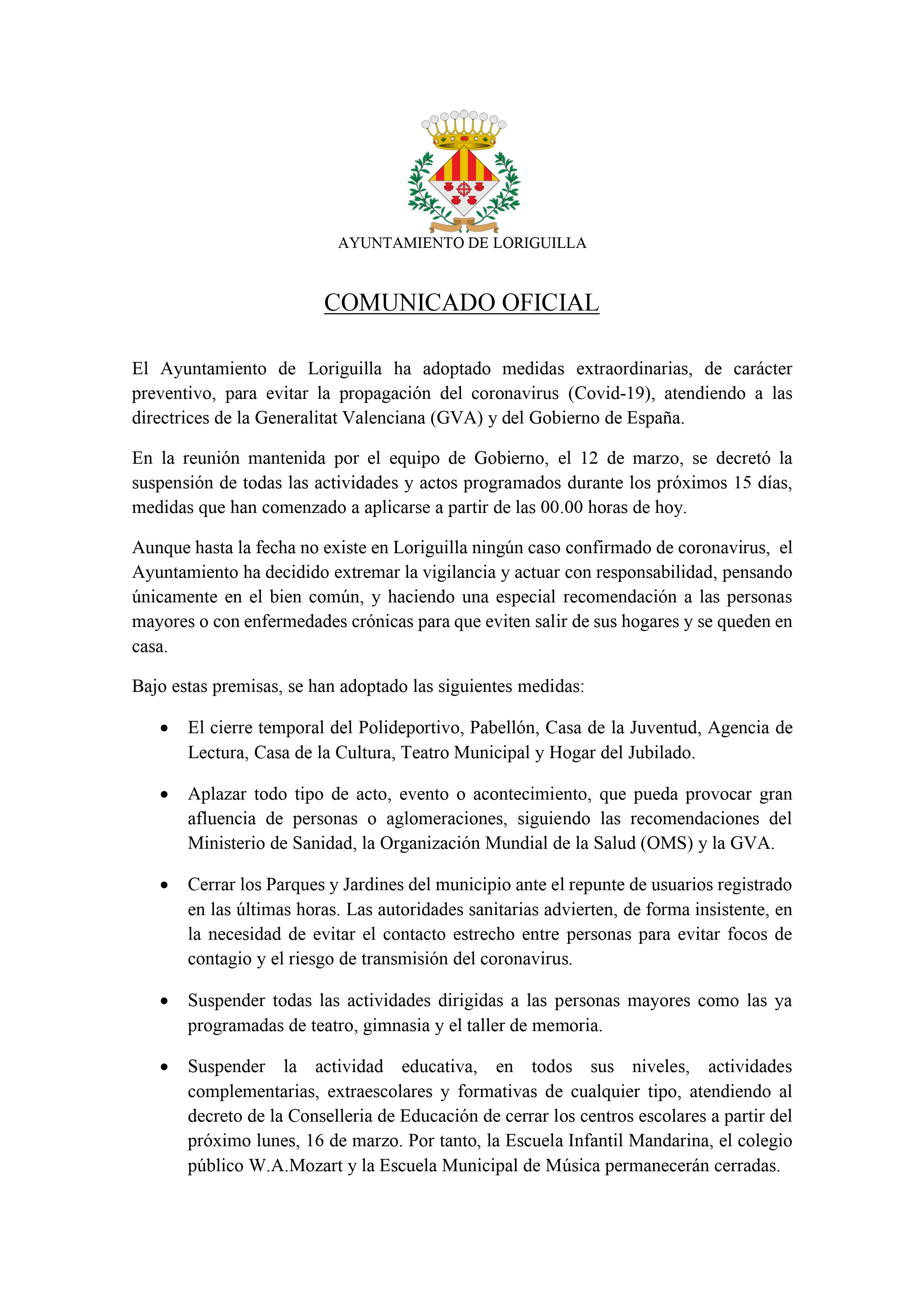 Comunicado 1