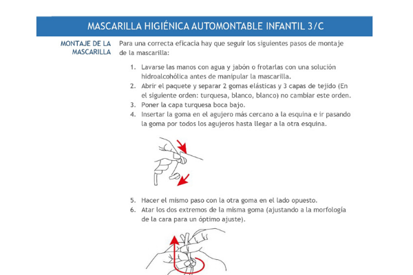 MONTAJE MASCARILLA