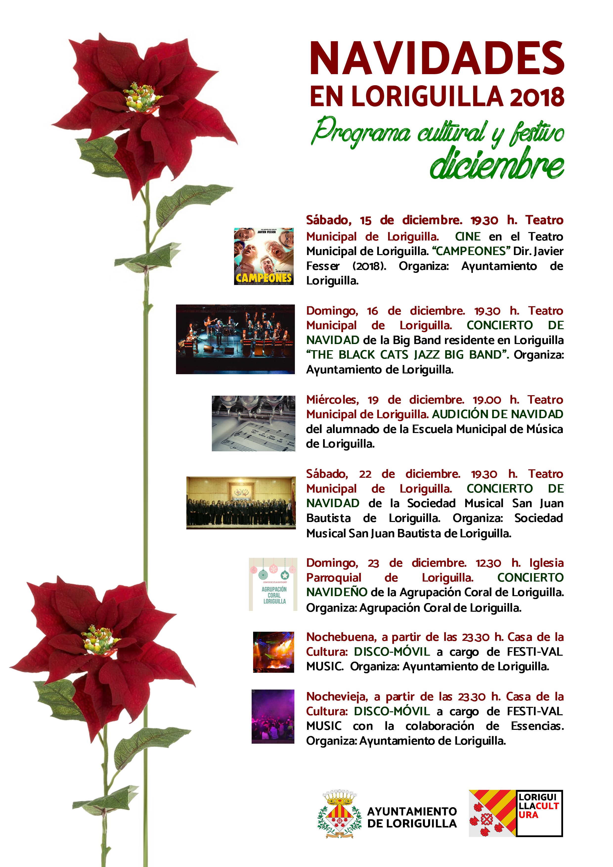 cartel navidades loriguilla