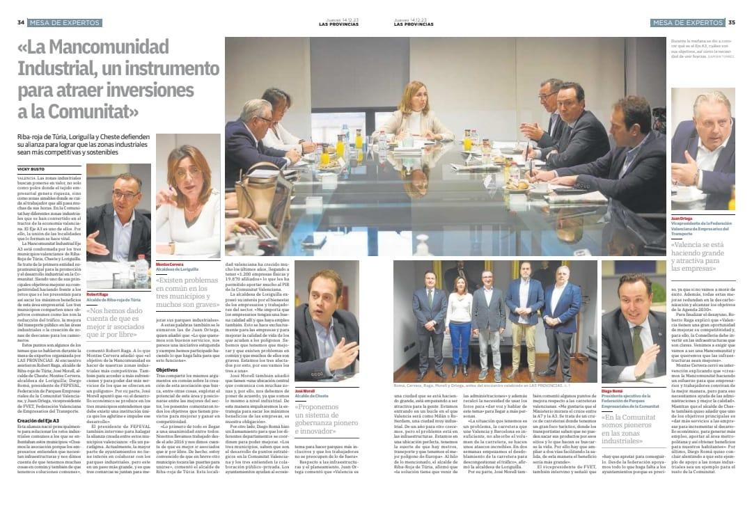 Mancomunidad EJE A3