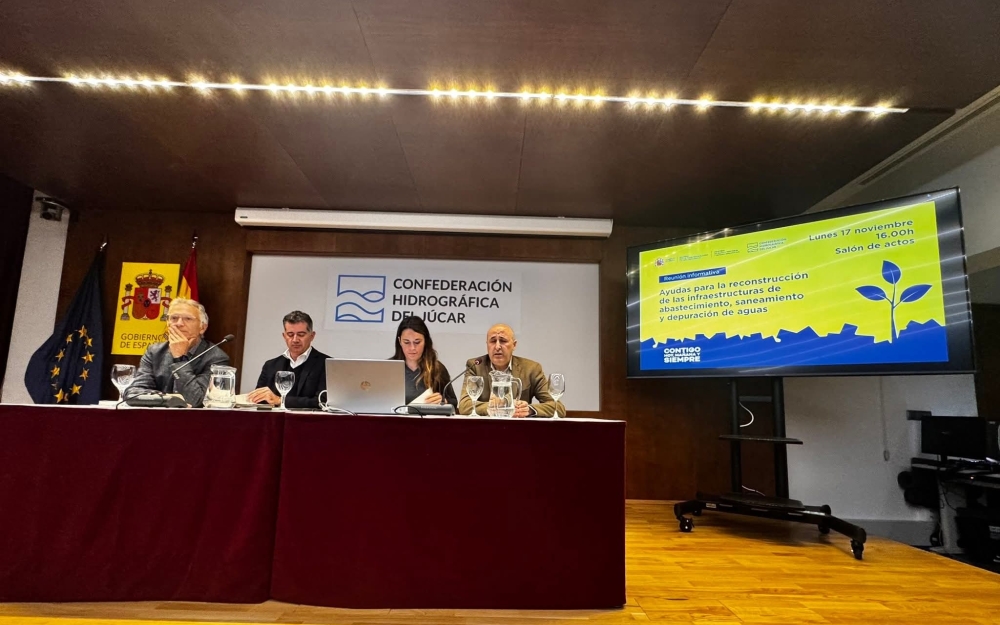 REUNIÓN EN LA CONFEDERACIÓN HIDROGRÁFICA DEL JÚCAR