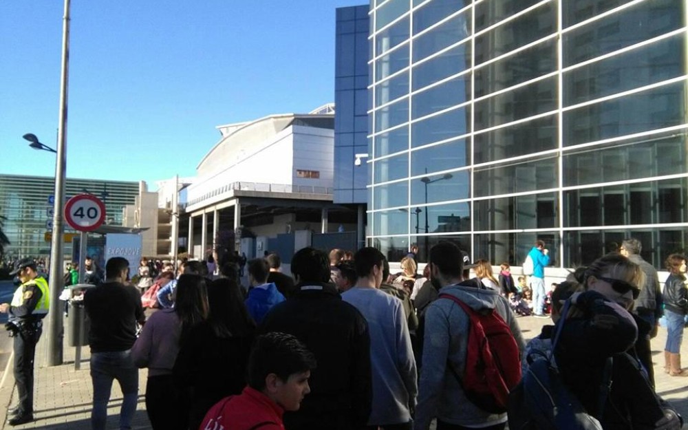 Entrada a Feria València
