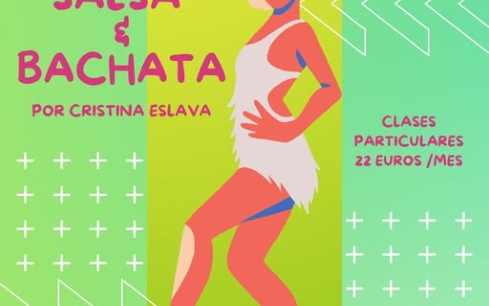 Clases de baile a cargo de la bailarina Cristina Eslava