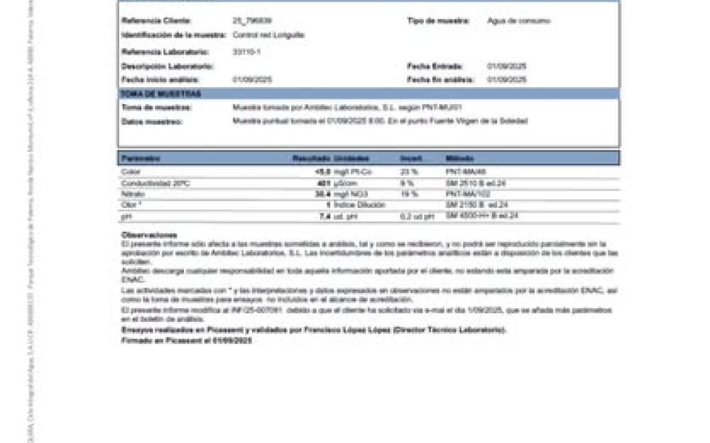 Fin de la restricción del agua potable3