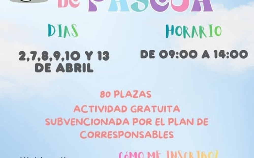 ¡ESCOLETA DE PASCUA!