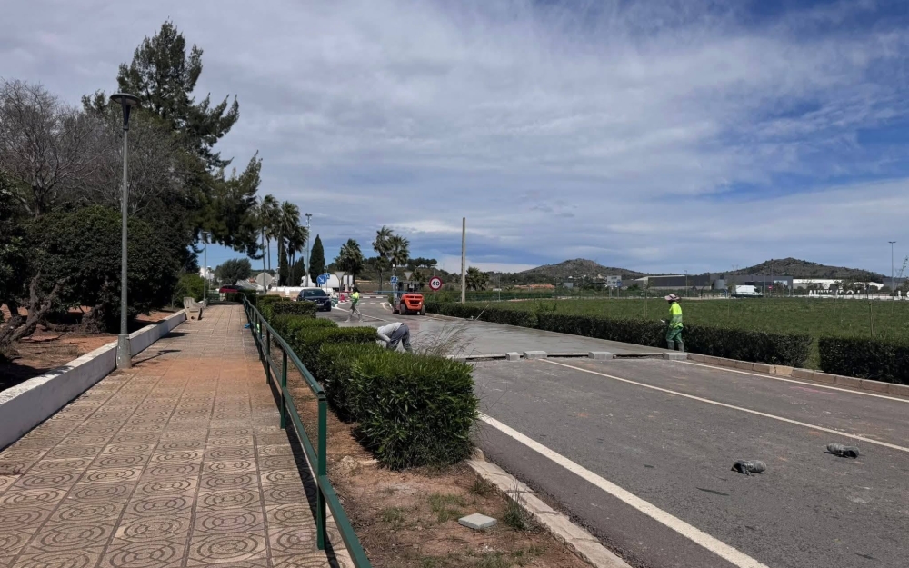 LORIGUILLA CONTINUA EJECUTANDO EL PLAN DE INTEGRACIÓN DE LA ANTIGUA CARRETERA.