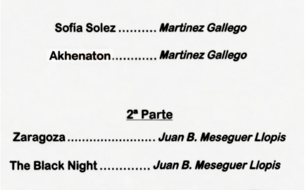 CONCIERTO EXCEL•LENT