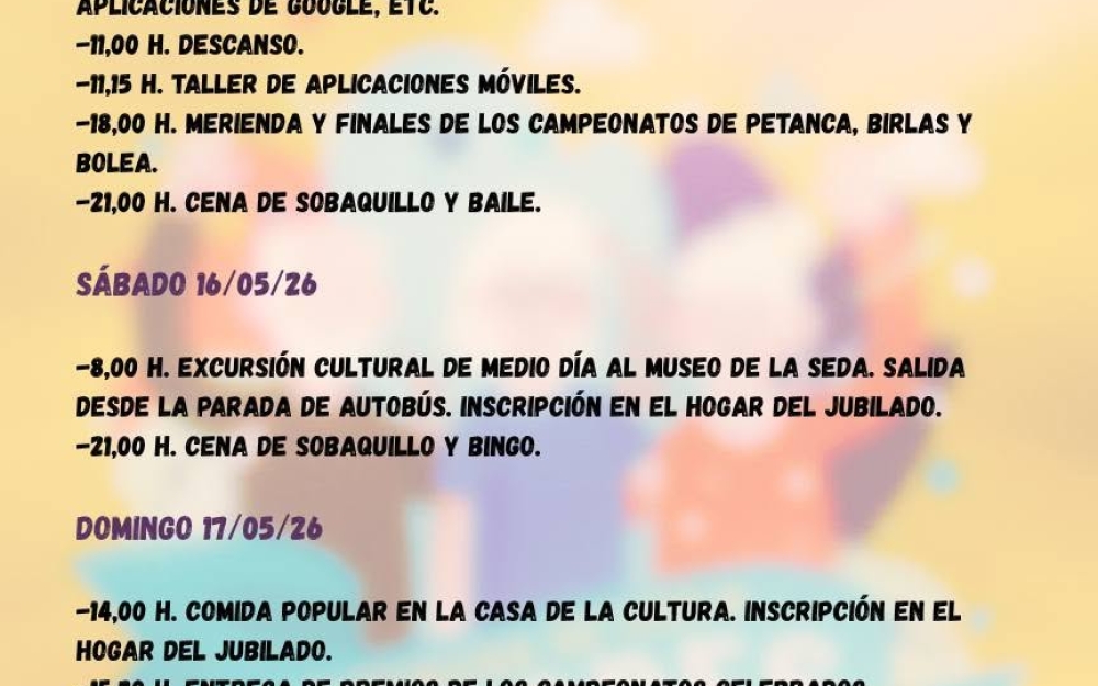 SEMANA DEL MAYOR 2026