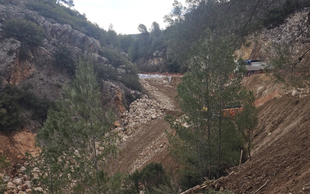 REVISIÓN DE OBRAS Y SEGUIMIENTO DE TRABAJOS EN EL VIEJO TERMINO