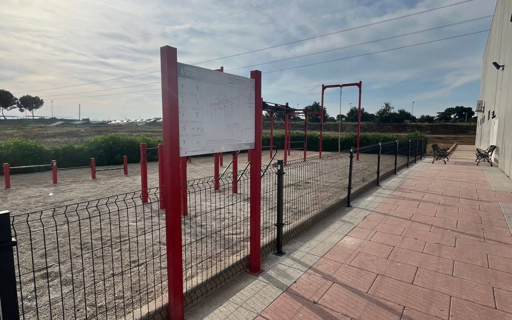 NUEVO VALLADO PARA EL PARQUE DE CALISTENIA