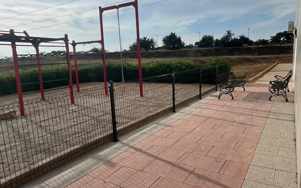 NUEVO VALLADO PARA EL PARQUE DE CALISTENIA