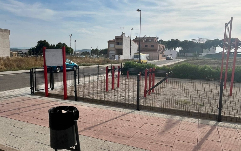 NUEVO VALLADO PARA EL PARQUE DE CALISTENIA
