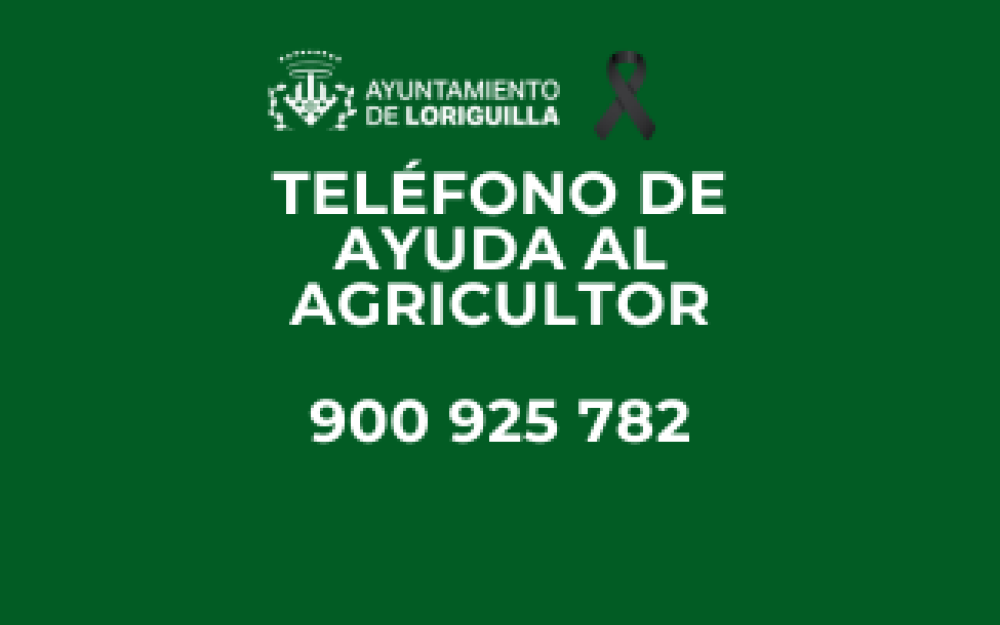 Teléfono ayuda agricultor