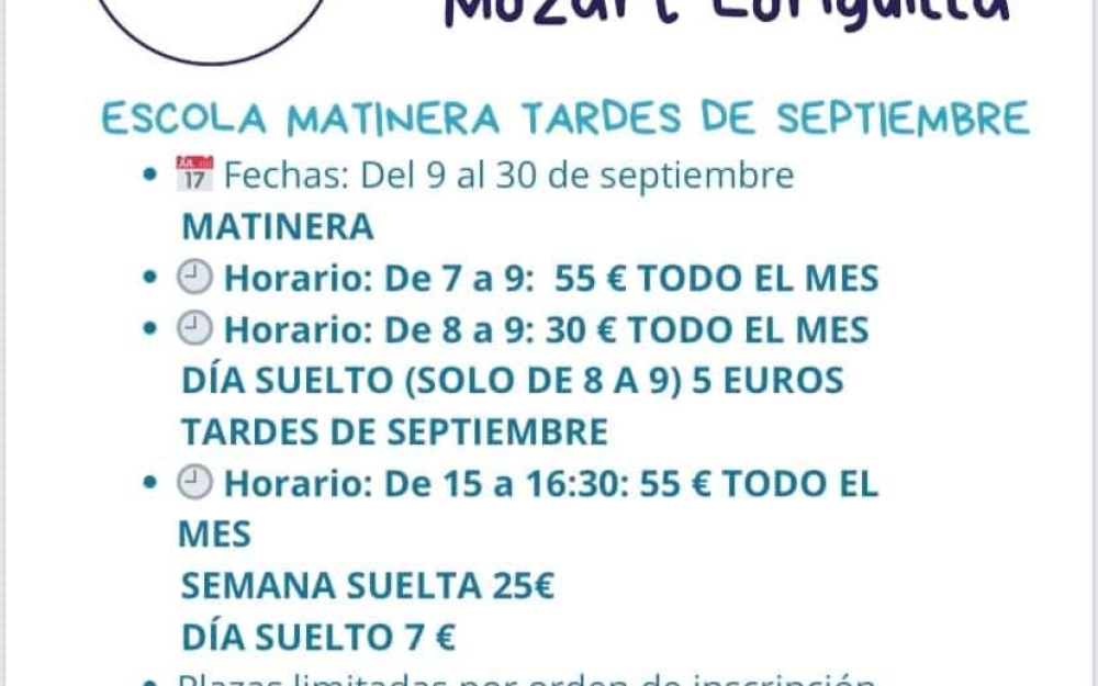 Inicio del periodo escolar 2024-2025