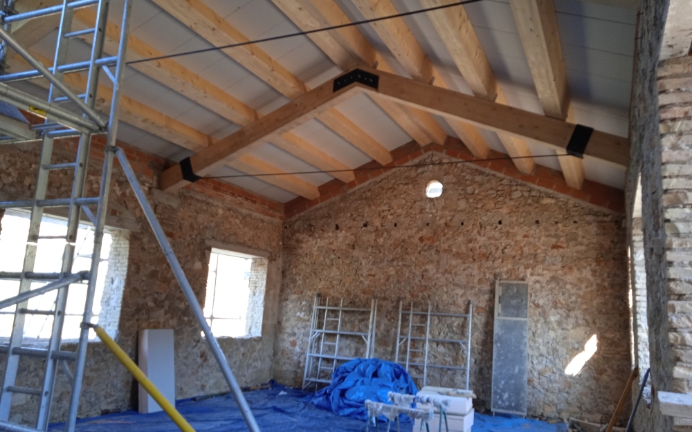 Obras antigua escuela
