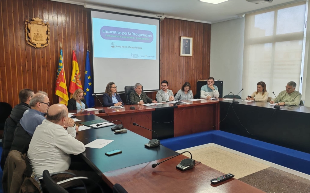 REUNIÓN DE TRABAJO, RECUPERACIÓN TRAS LA DANA