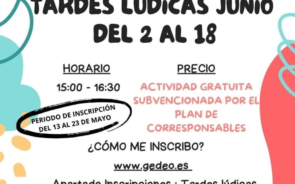Tardes Lúdicas Junio