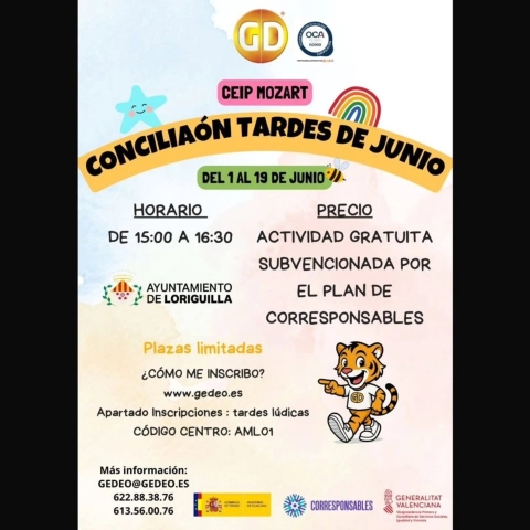 CONCILIACIÓN FAMILIAR PARA LAS TARDES DE JUNIO