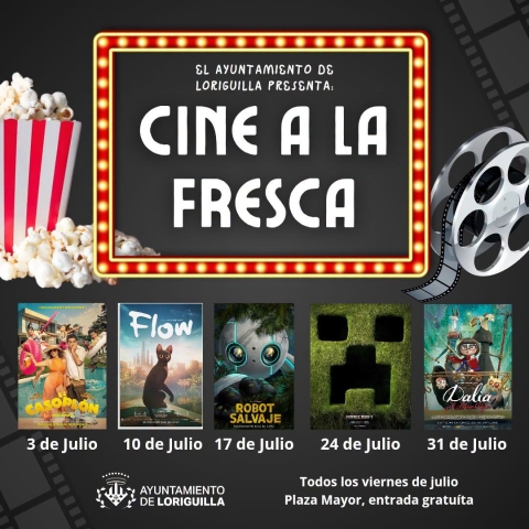 CINE A LA FRESCA 2026